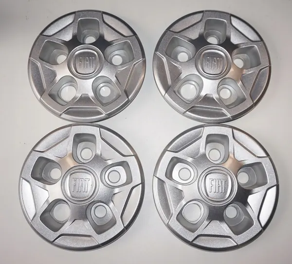 Copertura Ruota Fiat 16" Argento image 2