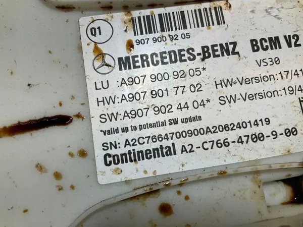 Module Confort Mercedes-Benz A9079024404 Occasion image 4