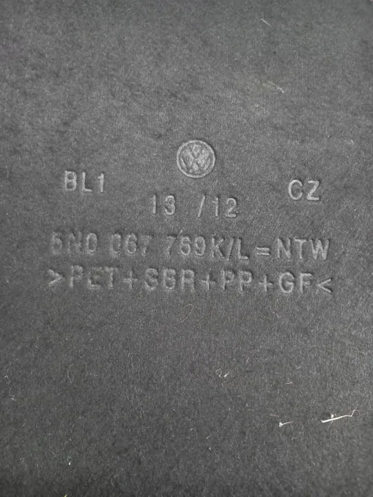 OEM 5N0867769K Achter kofferbakplank voor VW Tiguan II 5N image 5