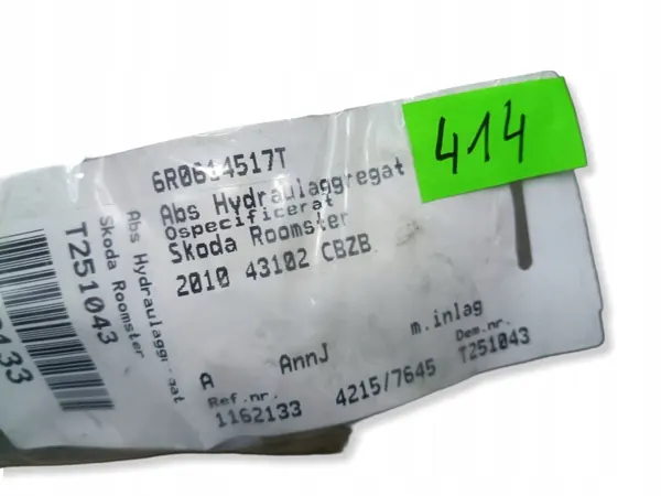 Bomba ABS OEM 6R0614517T Lado Esquerdo para VW Polo V image 7