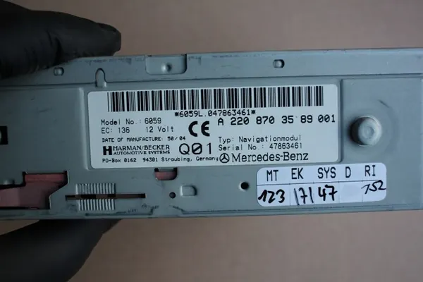 Mercedes Navigointi DVD-lukija OEM 2208703589 image 5