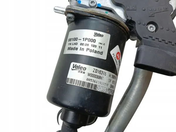 Kia Venga framruta torkarmotor mekanism OEM 98100-1P000 image 4