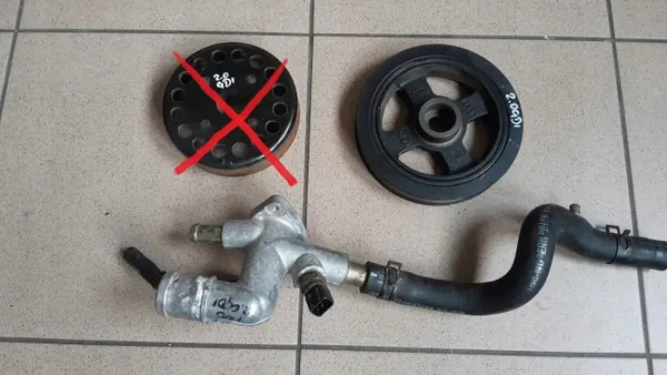 Riemwiel KOŁO PASOWE WAŁU 2.0GDI voor Hyundai i40 2.0 GDI image 2