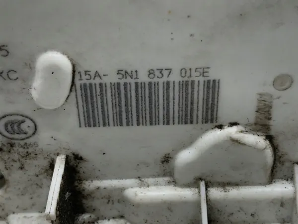 Fram Vänster Dörrlås VW CC B7 Coupé 5N1837015E 11-16 image 5