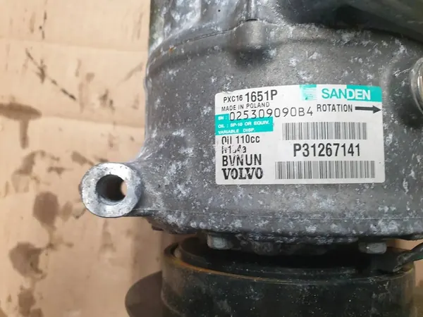 Compresseur de climatisation Volvo XC60 3.0T P31267141 image 2