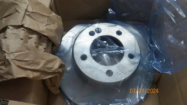 Disco de Freio Dianteiro Nissan NV400 Renault Master Opel Movano image 3
