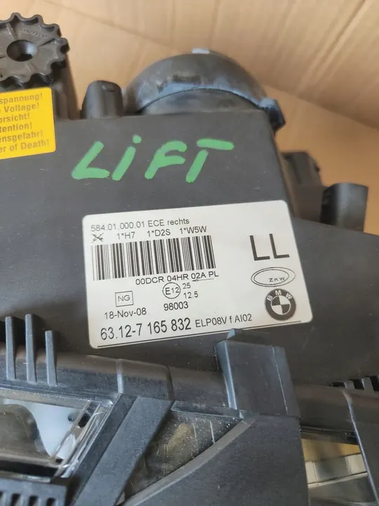 Farol Xenon Direito Frontal BMW E46 Touring Sedan OEM image 5