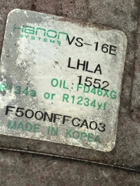 A/C Compressor KIA Sportage IV F500NFFCA03 image 3