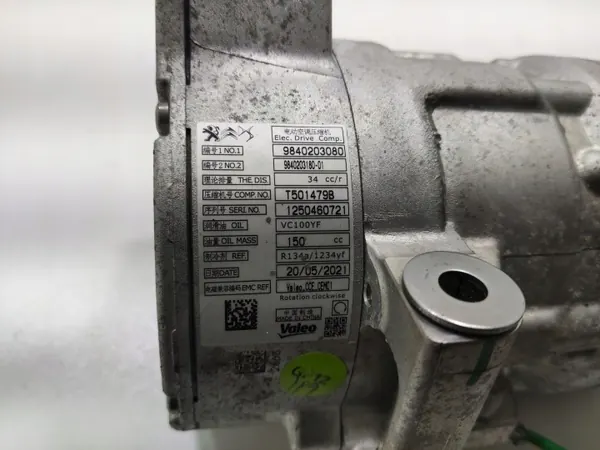 OEM 9840203080 AC-kompressor för Peugeot 3008 II image 5