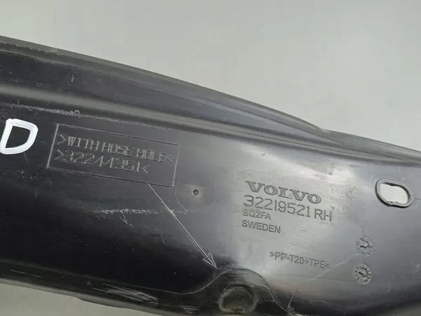 VOLVO XC90 II Bouchon d'isolation Aile Droit image 7