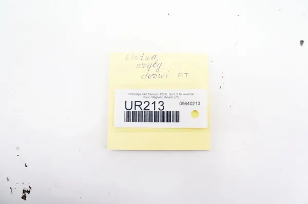 UR213 Ford Edge Mk2 Höger Bakdörr Fönsterlist image 4