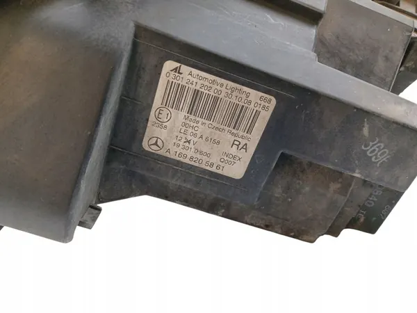 Rechter voorlamp Mercedes A W169 Lift (2008-2012) image 2