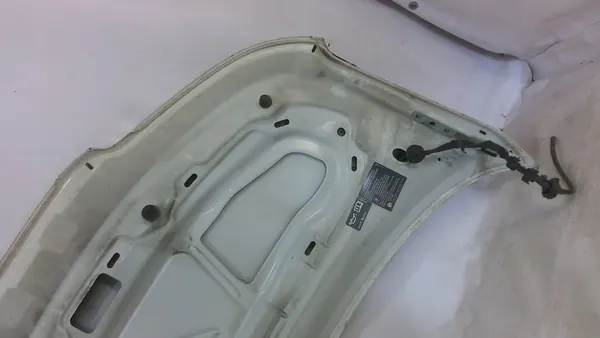 Motorhuv VW TRANSPORTER T5 2003-2009 | Vit LB9A image 6