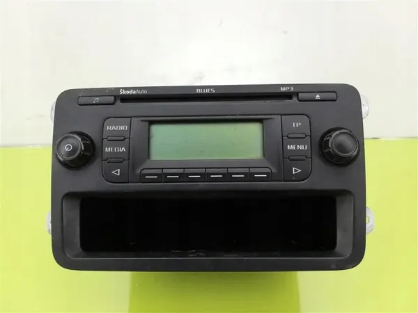 Radio CD Skoda OEM 5J0035152A pour Fabia II 2007-2014 image 2