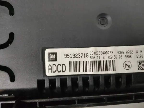 OEM 95192371G Navigointinäyttö Chevrolet Orlando image 3
