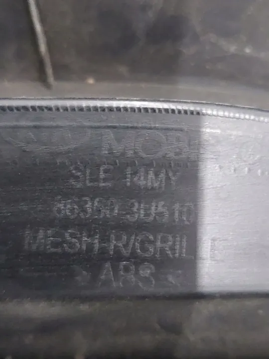 KIA SPORTAGE III 10 Grille Complete 86360 3U510 image 5