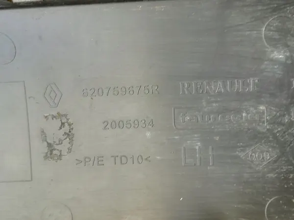 Rivestimento paraurti anteriore Renault Clio III Lift 09-12 OE image 2