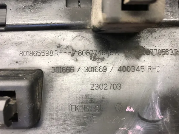 OEM 801865598R Dörrlist Höger Fram Renault Clio IV image 3