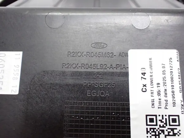 Tunnellock OEM R2KX-R045M62-AD för Ford Capri image 4