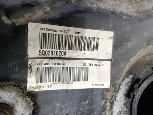Kraftstofftank Audi Q2 OEM 5Q0201020A - Gebraucht image 6