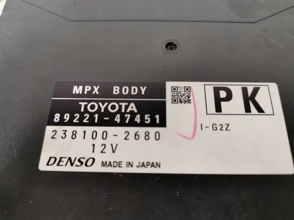 Toyota Prius 2017 ECU OEM 8922147451 - Gebruikt image 5