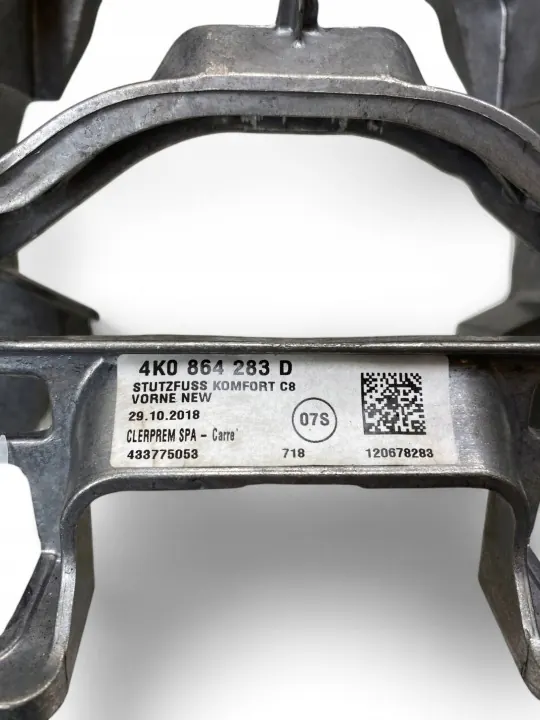 Apoio de braço túnel central Audi A6 S6 C8 OEM 4K0864283D image 9