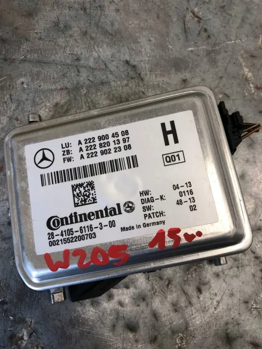 Caméra Pare-brise Avant Mercedes W205 OEM A2229004508 image 4