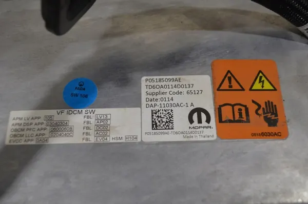 Regulador Fiat OE P05185099AE para Furgões Elétricos image 3