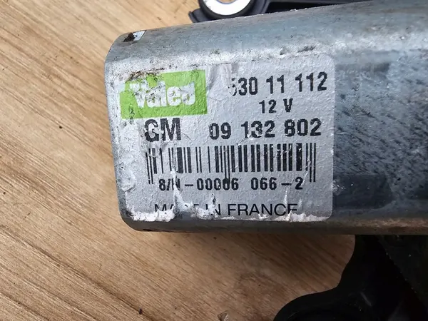 Heckwischermotor Opel Corsa C Valeo 09132802 image 3