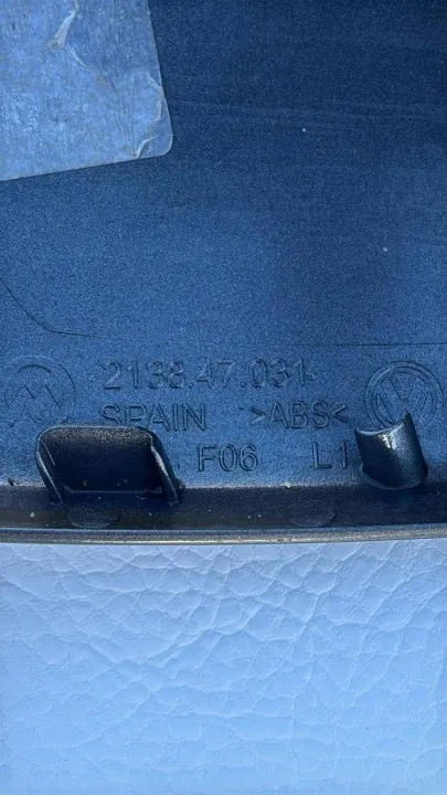 OEM 213847031 Carcaça Espelho Esquerdo VW Touran II image 3