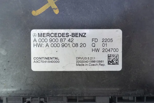 Módulo Controle Caixa Mercedes OEM A0009008742 image 8