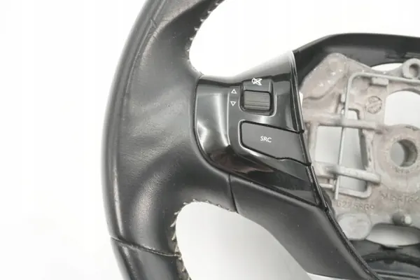 Volant Cuir Multifonction OEM 98084115XU pour Peugeot 308 image 3