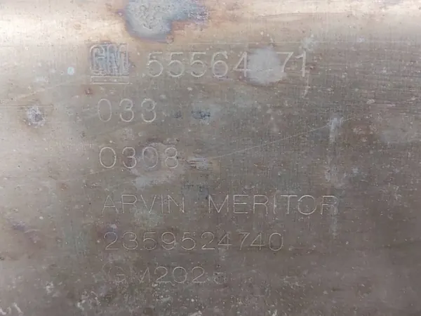 OEM 55564471 Pakoputki + DPF Opel Zafira B:lle image 9