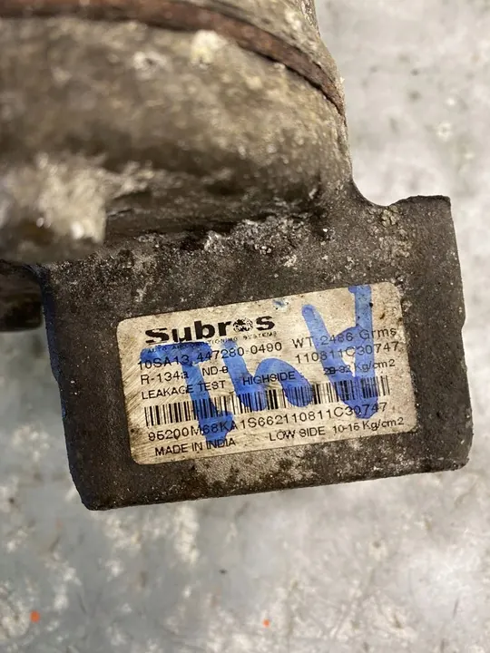 Compressor AC Suzuki Alto VII Pixo image 5