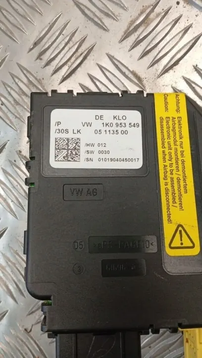 Sensor de ángulo de dirección Audi OE 1K0953549 usado image 5