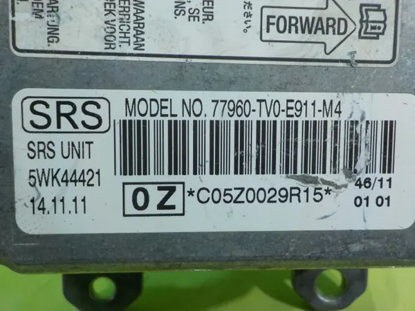 Module capteur airbag OEM 77960-TV0-E911-M4 - Occasion image 4