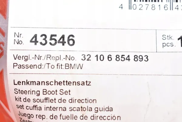 Linker stuurstang OEM 6854893 voor BMW 1 F20 image 4