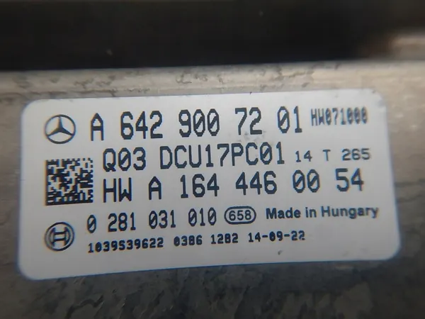 Mercedes AdBlue-moduuli OEM A6429007201 - Käytetty image 5