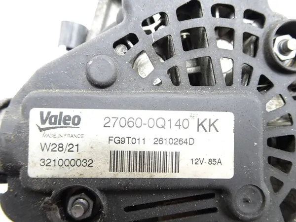 Vaihtovirtageneraattori Toyota Yaris III Aygo II 1.0 image 7