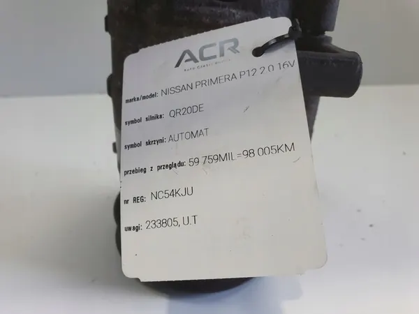 Compressore aria condizionata Nissan Primera P12 2.0 16V image 8