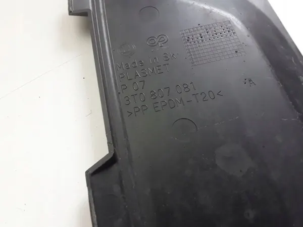 Cubierta cerradura capó Skoda Superb B6 OEM 3T0807081 image 3