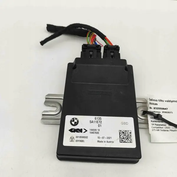 Bakre reducermodul OEM 5A11E72 för BMW 3-serie image 2