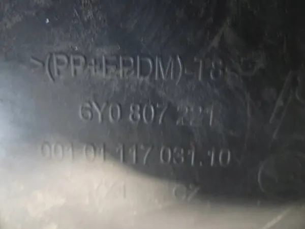 Paraurti anteriore Skoda Fabia I 2004-2007 OEM 6Y0807221 image 9