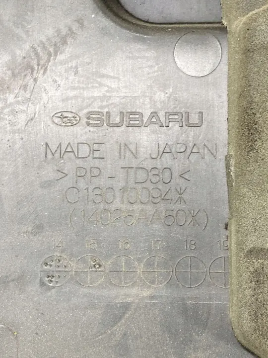 Subaru Outback 2015 moottorikansi OEM 14025AA50 image 6