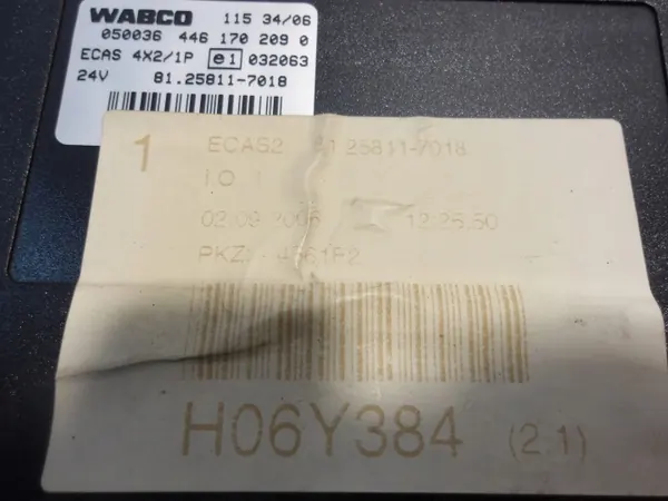 MAN ECAS-modulecontroller OEM 81258117018 image 3