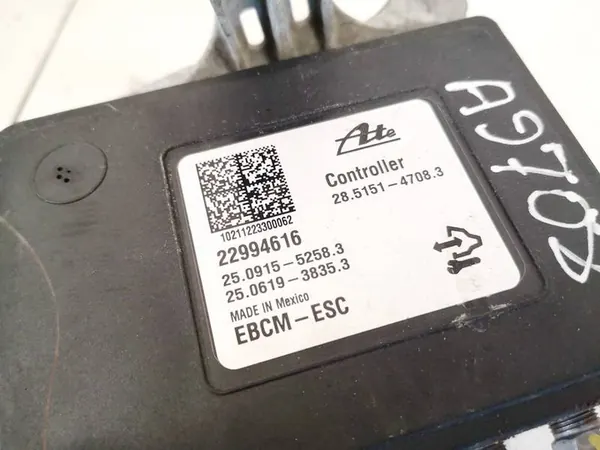 Cadillac ATS ABS-module 2013 2.5L 22994616 image 2