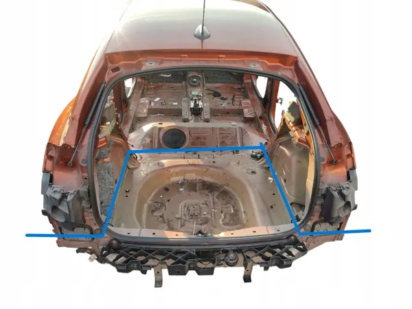 Bakstötfångare OEM PAS TYLNY TYŁ WANNA för Citroen C4 III image 2