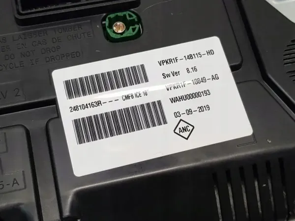 Ecrã LCD usado 248104163R para Renault Talisman image 6