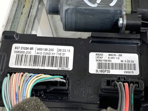 OEM 807310246R Régulateur de vitre avant gauche Renault Megane III image 5