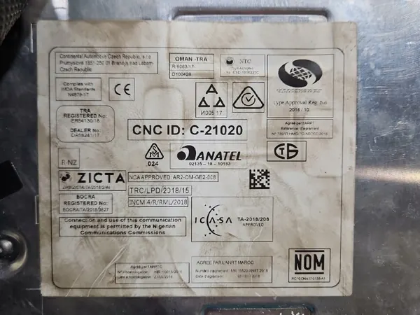 OEM 9832991480 Navigation Reader Peugeot 3008 II image 10